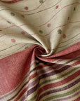 Blossom Quilt Japan - 1012-EC - Kobayashi Lines and Dots Red