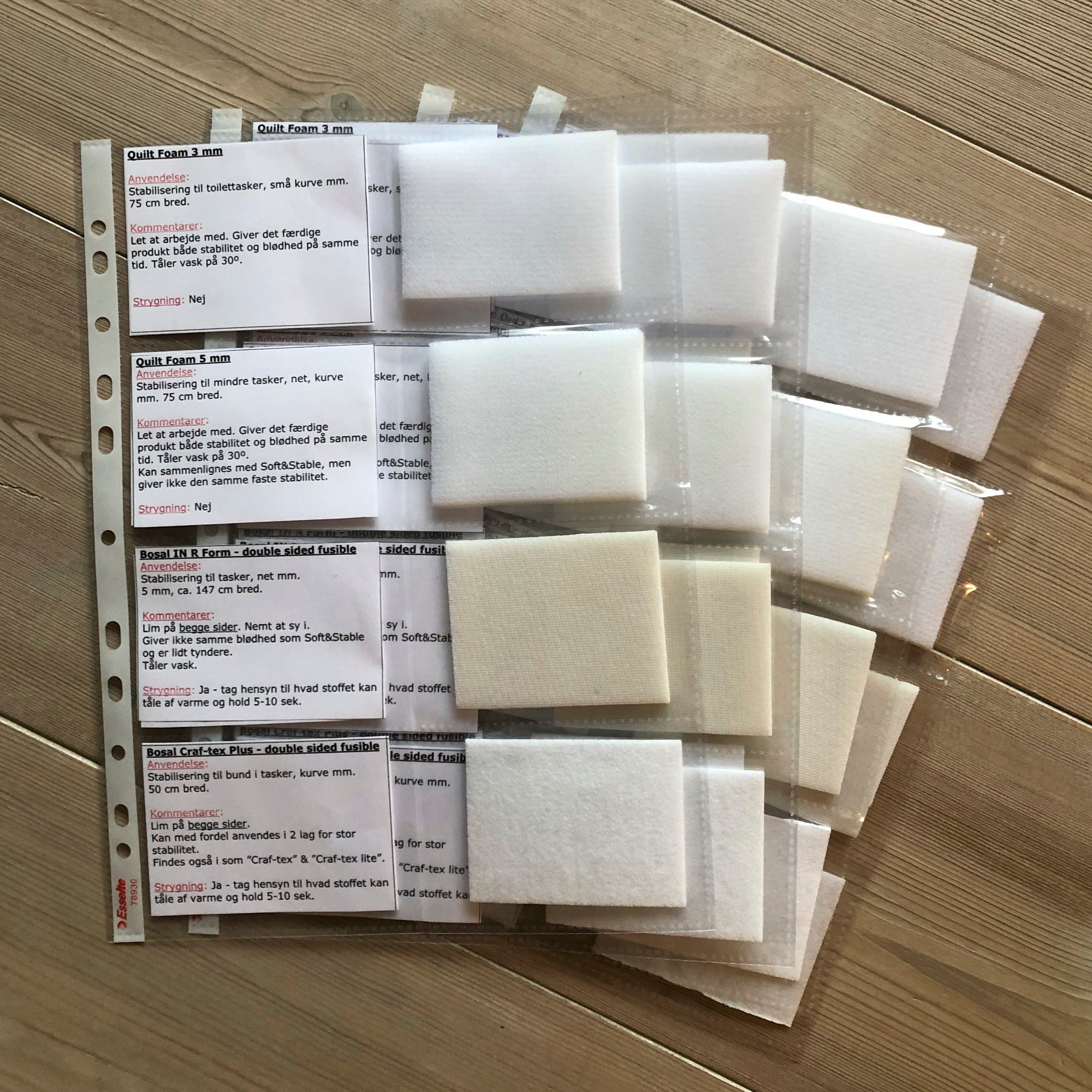 2595 Indlægsmaterialer med Lotte, søndag den 30. november, kl. 10-13.30
