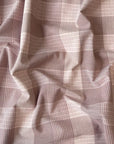 Blossom Quilt Japan - 4021-P - Sakizome Plaid Dusty Rose