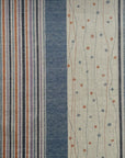 Blossom Quilt Japan - 5025-BL - Kobayashi Lines and Dots Blue