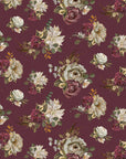 Dark Romance - 52240102-03 - Blooming Beauty Burgundy