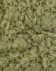 Blossom Quilt Japan - 6016-GR - Flowers Green