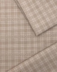 Blossom Quilt Japan - 7032-BR - Sakizome Checks Beige