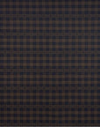 Blossom Quilt Japan - 7033-BR - Sakizome Checks Brown Blue