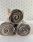 Sashiko - sakizome stofrulle - hvid
