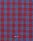 Queen of Hearts - Gingham Dobby Hearts - 03 Royal