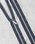 Sallie Tomato lynlås - Navy Nickel
