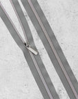 Sallie Tomato lynlås - Grey Nickel