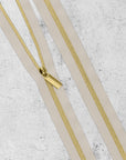 Sallie Tomato lynlås - Beige Gold