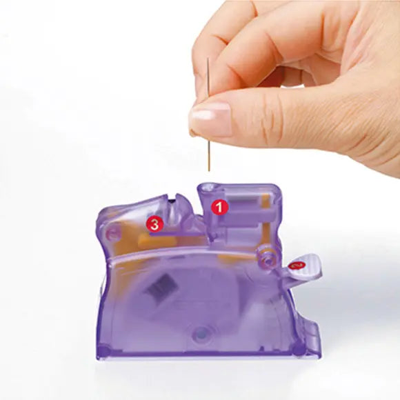 Automatisk nåletråder - vælg farve