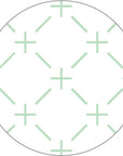 Sashiko sampler - hvid - rice stitch - 1105