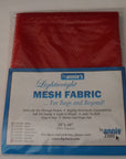 byAnnie's Mesh Fabric - Atomic Red