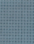 Daruma - fortrykt sashiko-stof, 50x108 cm - dueblå - 5