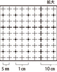 Sashiko sampler - hvid - grid (design selv) - 1000