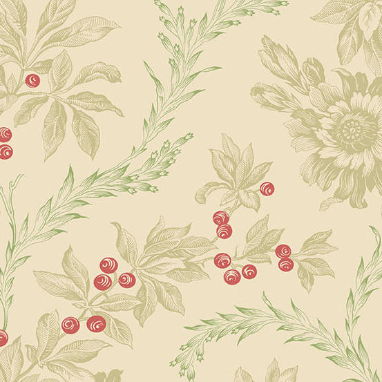 Jingle Bell - 10362-N - Embroidery Holly