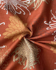 Blossom Quilt Japan - 2005-Y - Kobayashi Chrysanthemums Orange