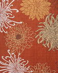Blossom Quilt Japan - 2005-Y - Kobayashi Chrysanthemums Orange