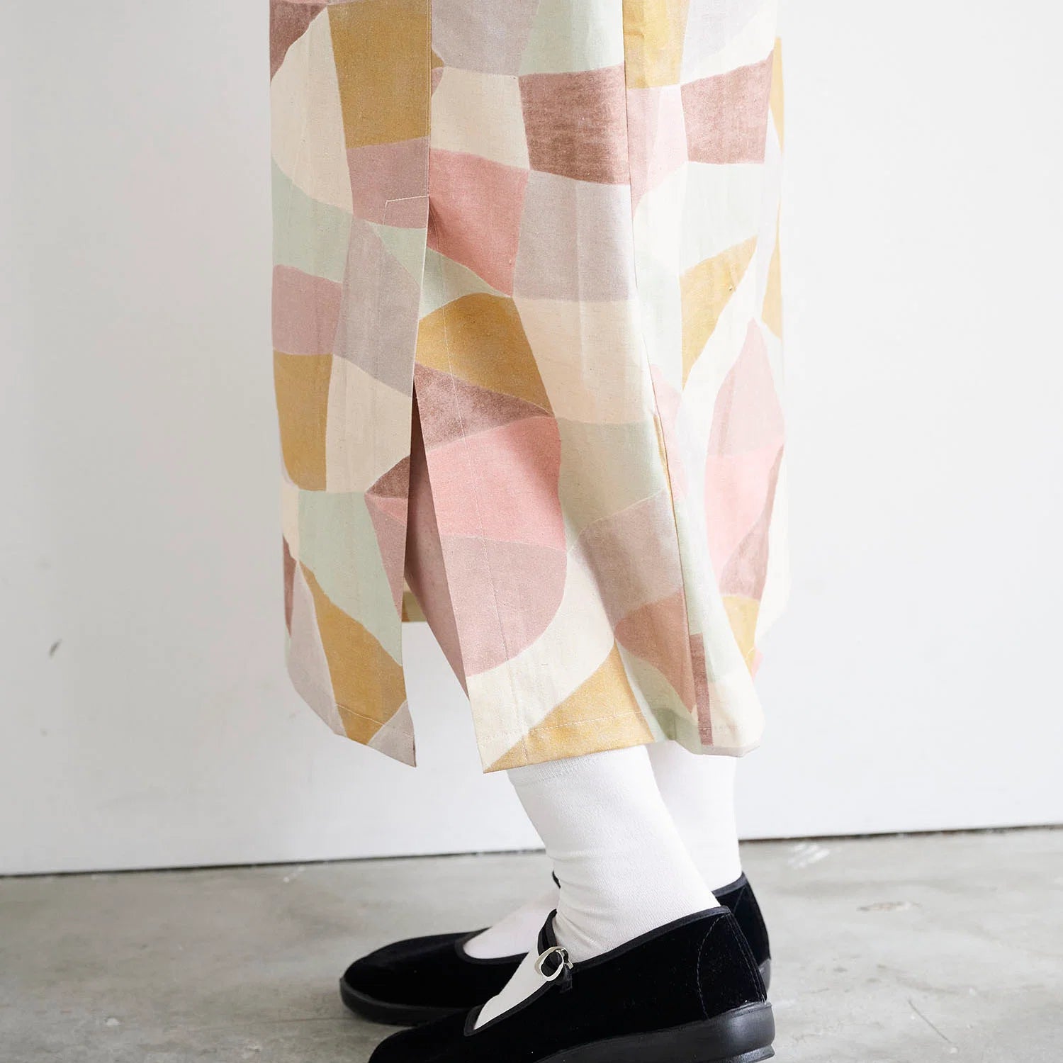 Kokka x bookhou - Pathway Shapes 1440-2A Rose