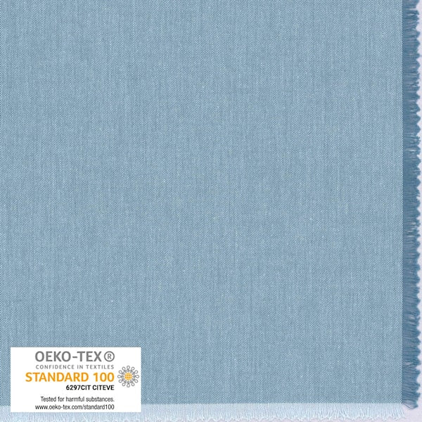 Shot Cotton - 026 - lyseblå