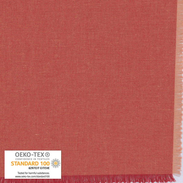 Shot Cotton - 054 - soft rød