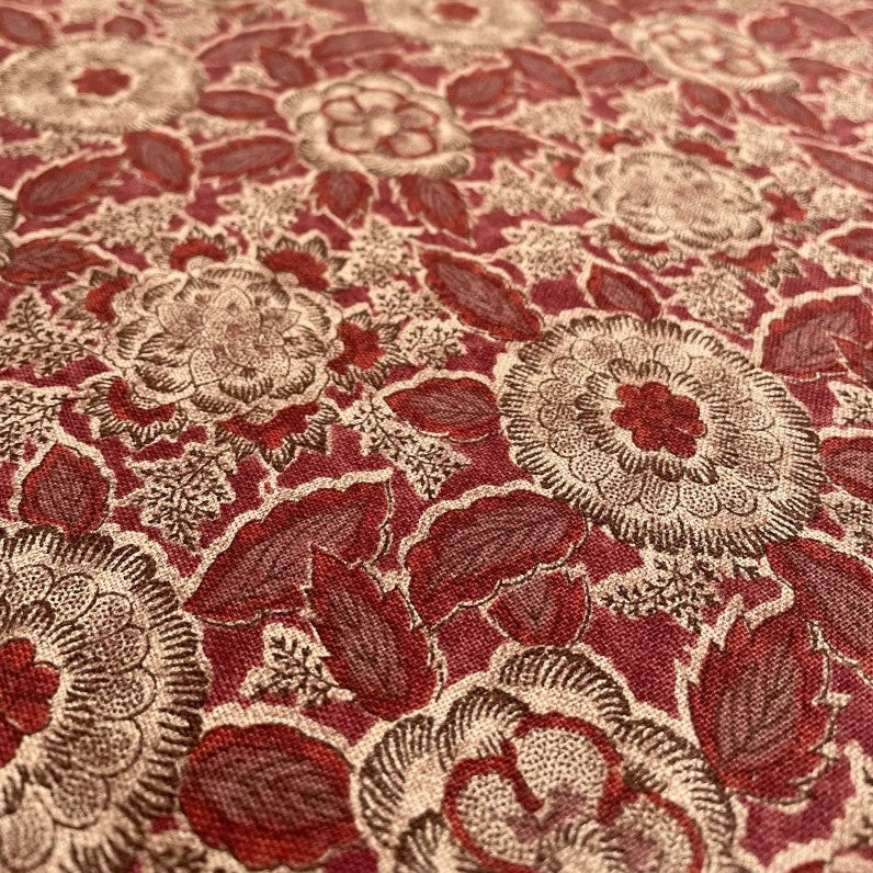 Blossom Quilt Japan - 3017-R - Flowers Red