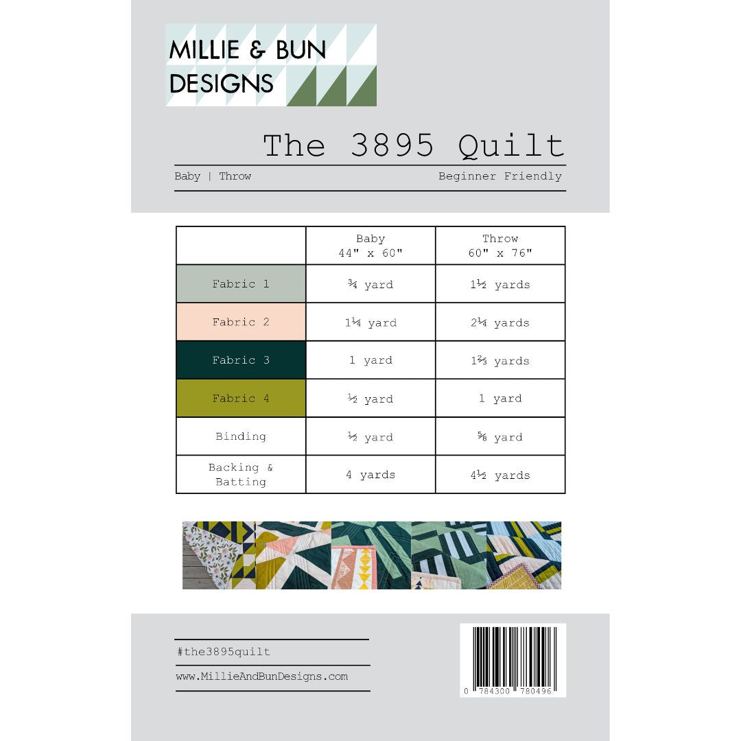 Millie &amp; Bun Designs - The 3895 Quilt
