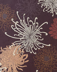 Blossom Quilt Japan - 4010-P - Kobayashi Chrysanthemums on Purple