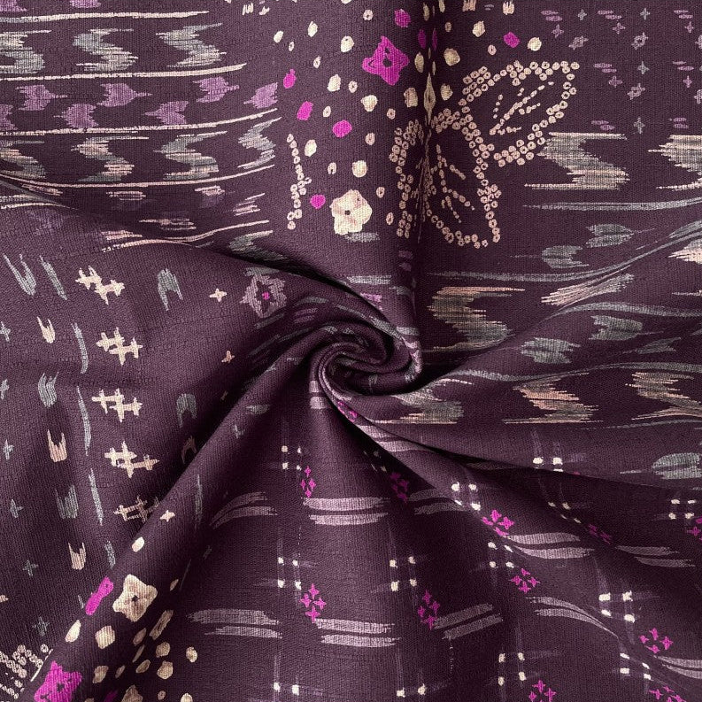 Blossom Quilt Japan - 4025-P - Kobayashi Purple Kasuri