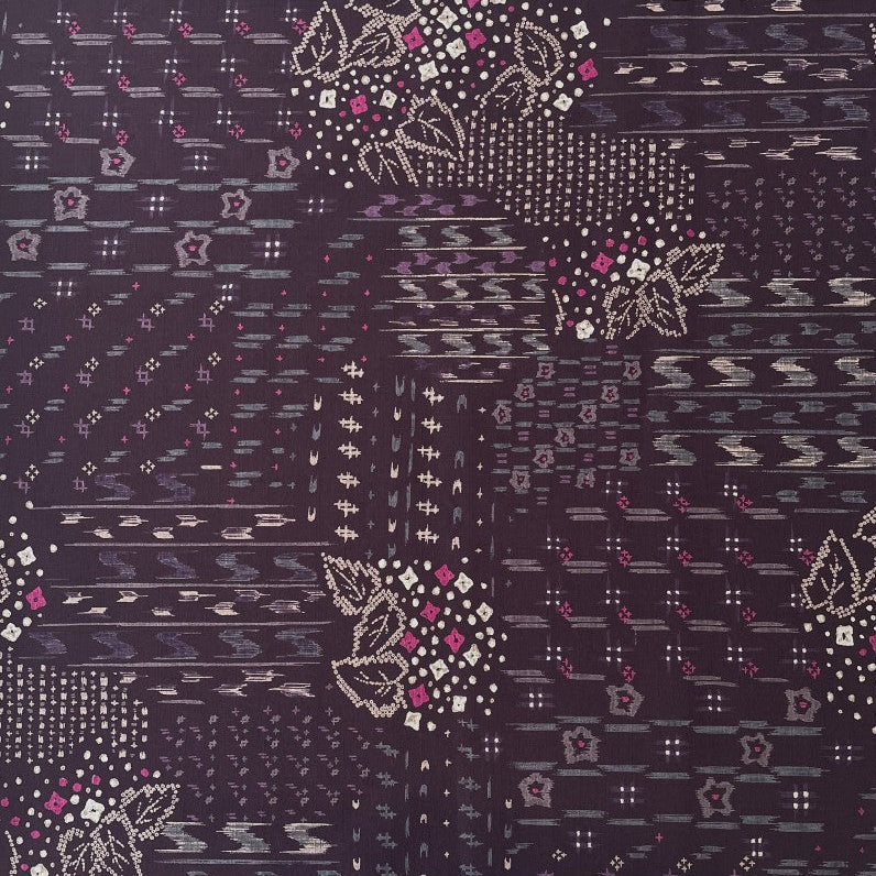 Blossom Quilt Japan - 4025-P - Kobayashi Purple Kasuri