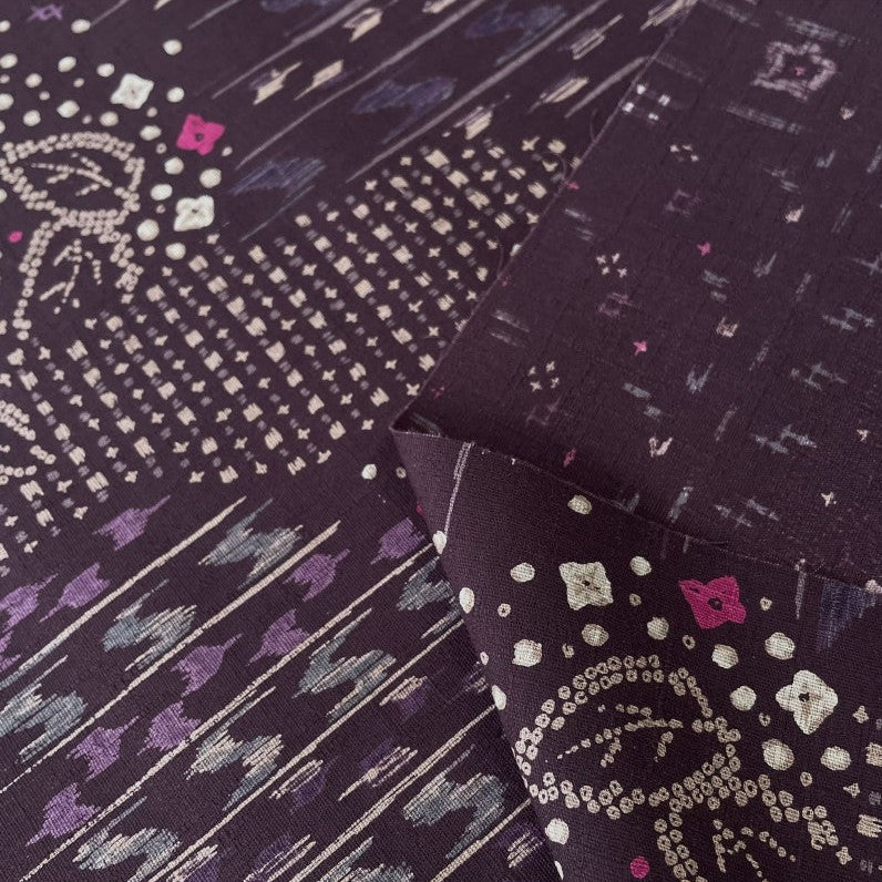 Blossom Quilt Japan - 4025-P - Kobayashi Purple Kasuri