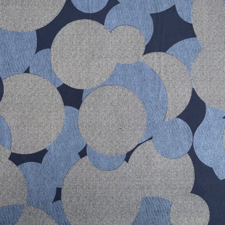 Blossom Quilt Japan - 5007-BL - Takumi Blue Circles