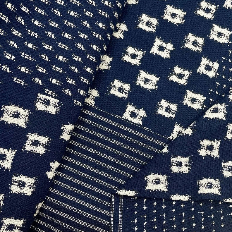 Blossom Quilt Japan - 5009-BL - Takumi Kasuri Indigo