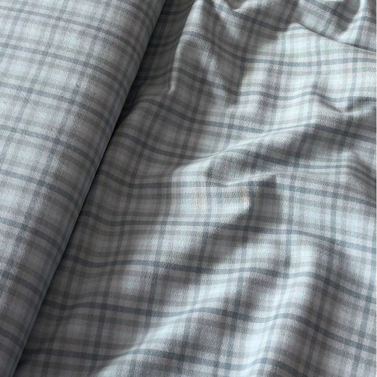 Blossom Quilt Japan - 5044-BL - Sakizome Blue Checks