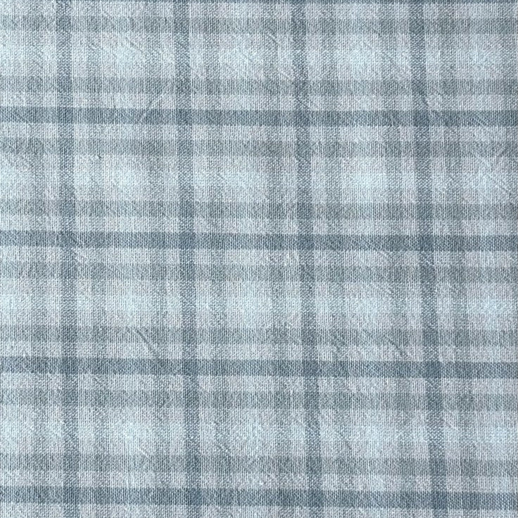 Blossom Quilt Japan - 5044-BL - Sakizome Blue Checks