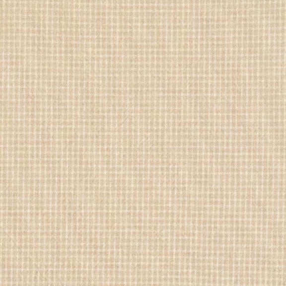 Blossom Quilt Japan - 7018-BR - Sakizome Checks Latte