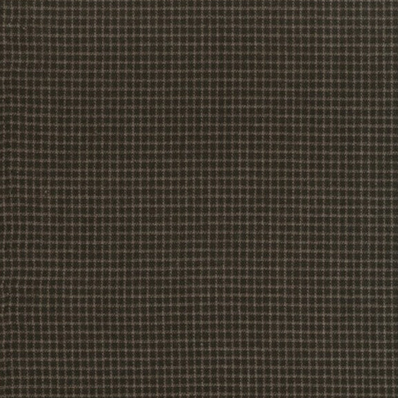 Blossom Quilt Japan - 7020-BR - Sakizome Checks Black Brown