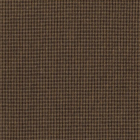 Blossom Quilt Japan - 7026-BR - Sakizome Checks Brown