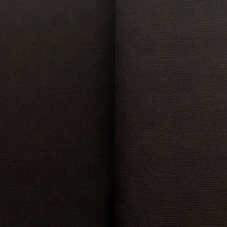 Blossom Quilt Japan - 7030-BR - Sakizome Embossed Dark Chocolate
