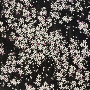 Blossom Quilt Japan - 8005-BLK - Kobayashi Black Sakura