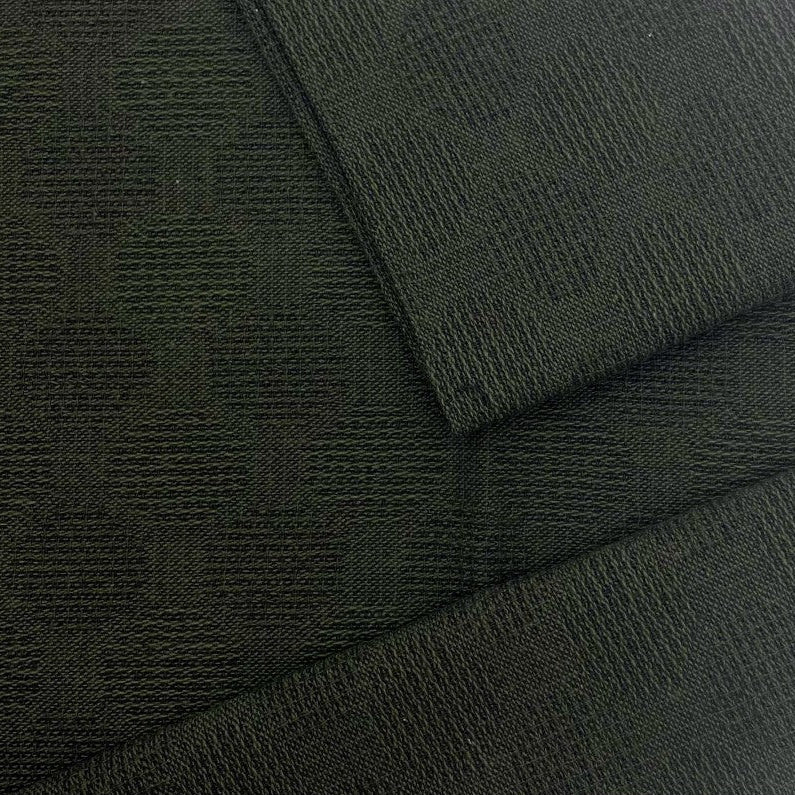 Blossom Quilt Japan - 8017-BLK - Sakizome Embossed Black