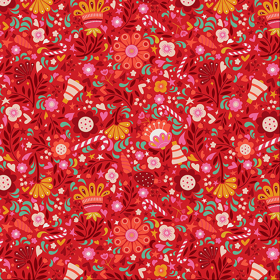 Deck the Halls - 1066 - Red