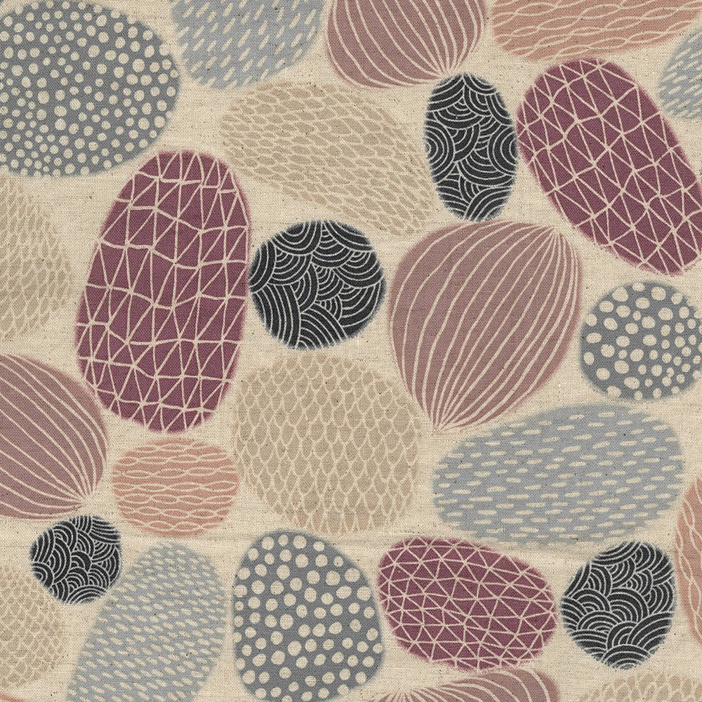 Kokka x bookhou - Pathway Stones 1440-1A Rosa