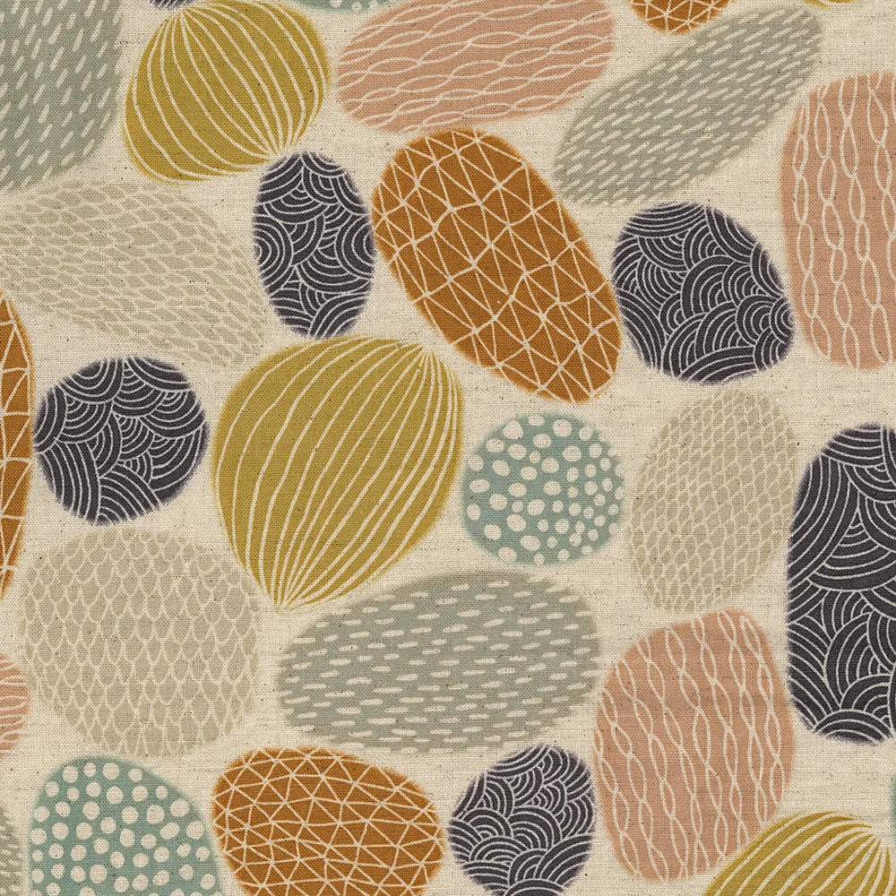 Kokka x bookhou - Pathway Stones 1440-1C Ochre