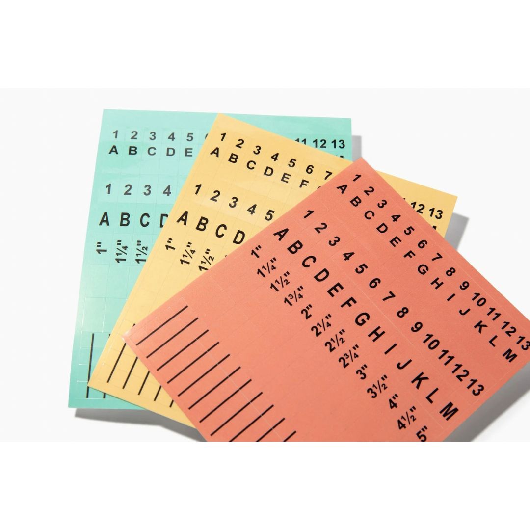 GE - Organizing Stickers