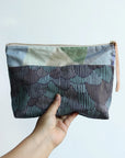 Kokka x bookhou - Pathway Scallops 1440-3B Navy