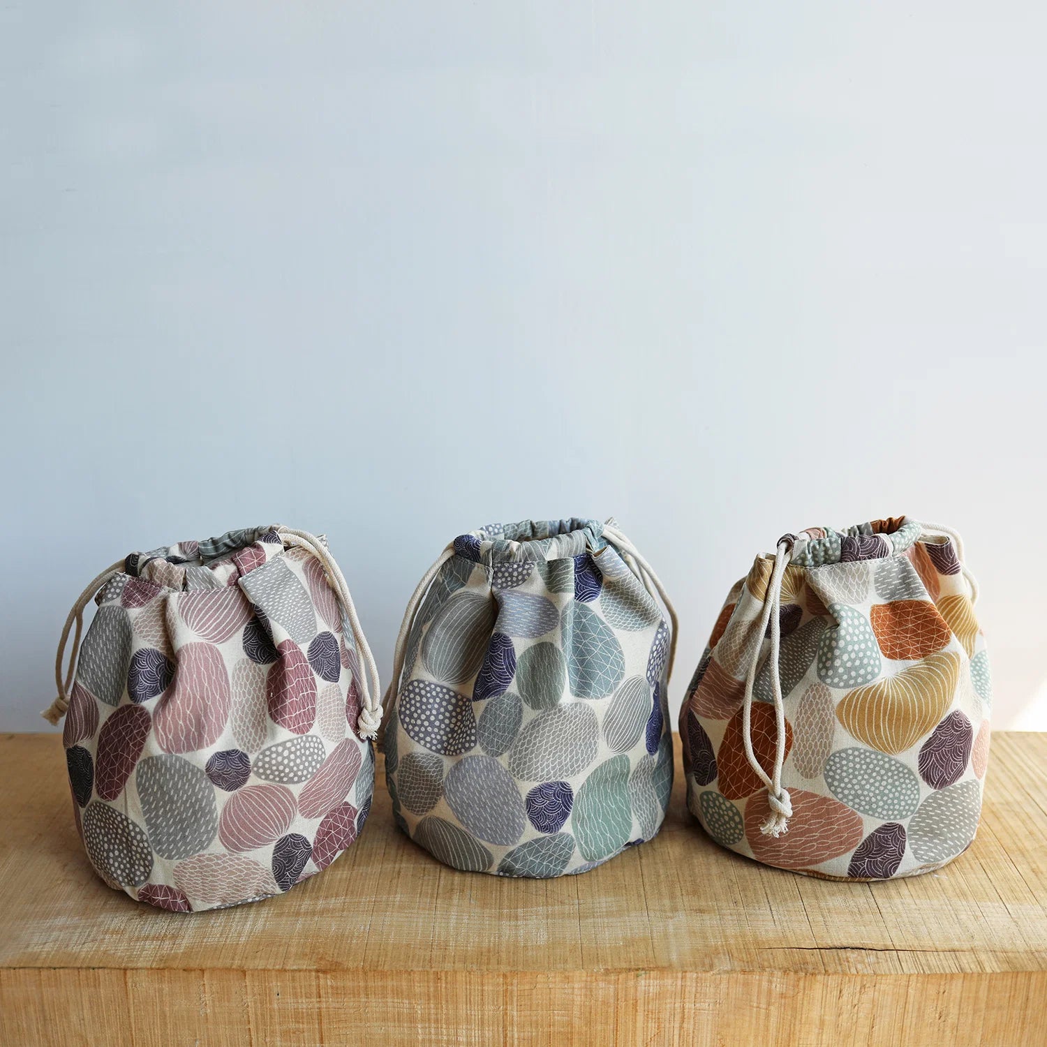 Kokka x bookhou - Pathway Stones 1440-1B Blue
