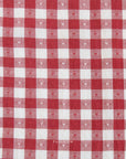 Queen of Hearts - Gingham Dobby Hearts - 01 Cherry