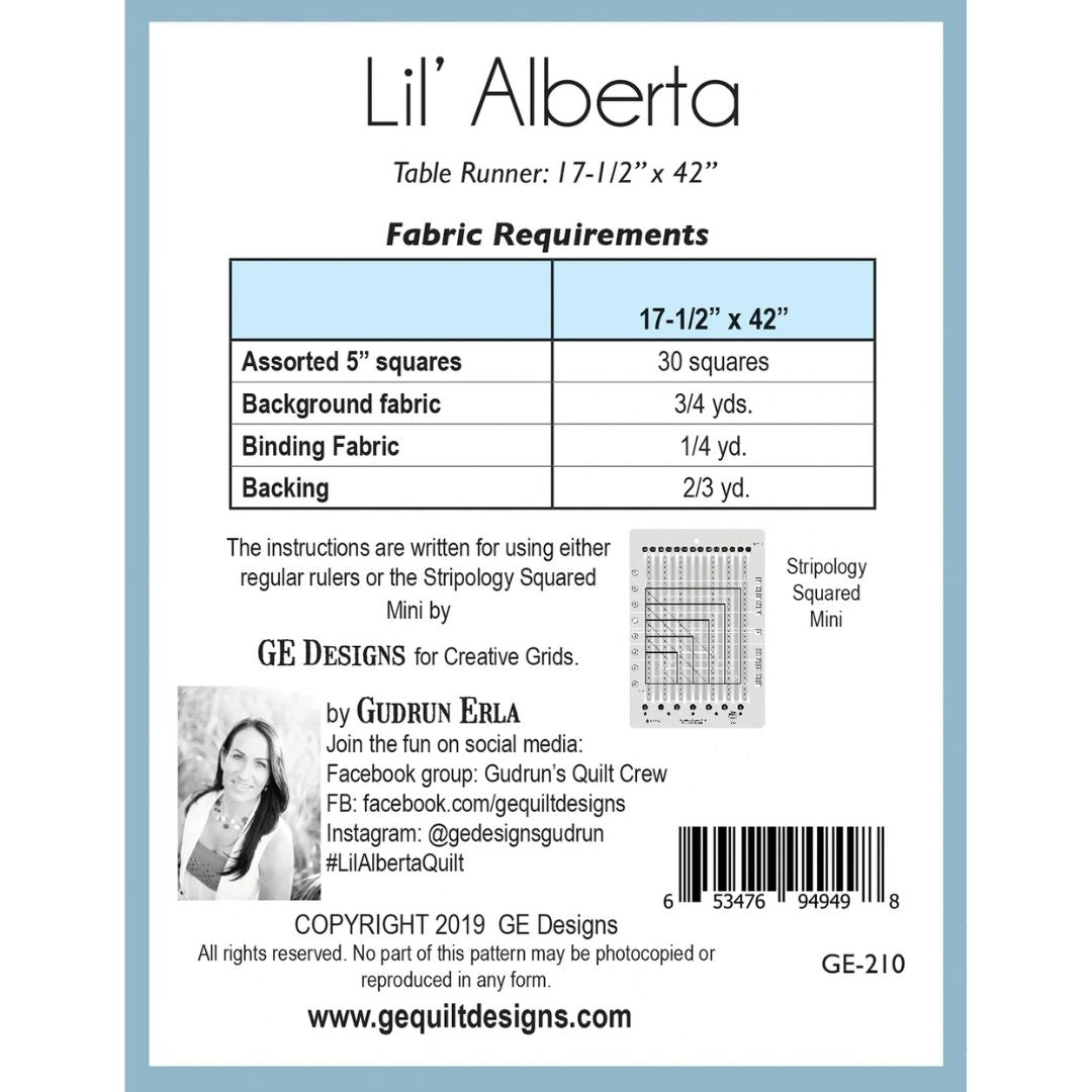 GE Table Runner - Lil' Alberta