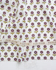 Indian Block Prints -  10 FWG Eggplant