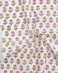 Indian Block Prints -  10 FWG Pink